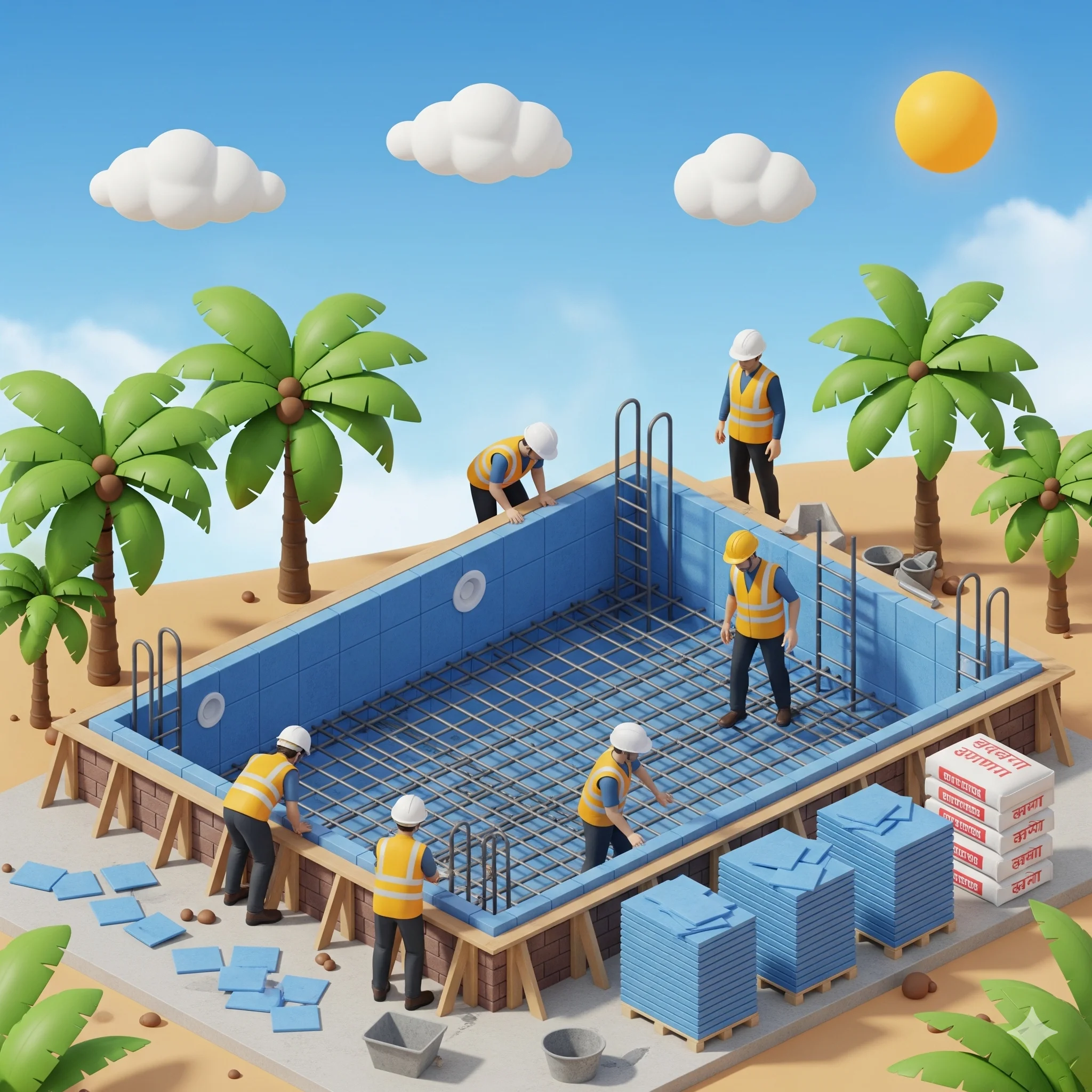 Featured article on choosing the right pool construction company