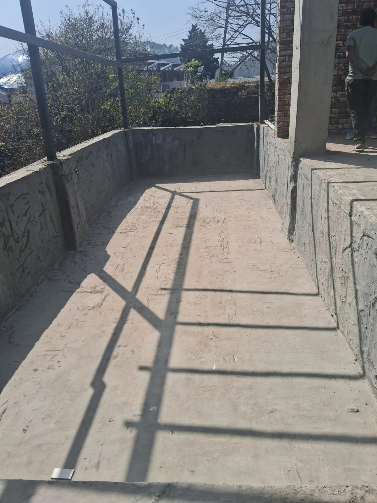 Hotel Swimming Pool In Progress